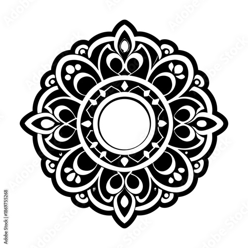 Antique Brooch Glyph Style Icons