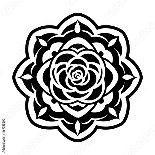 Antique Brooch Glyph Style Icons