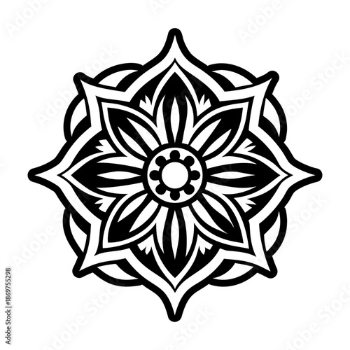 Antique Brooch Glyph Style Icons