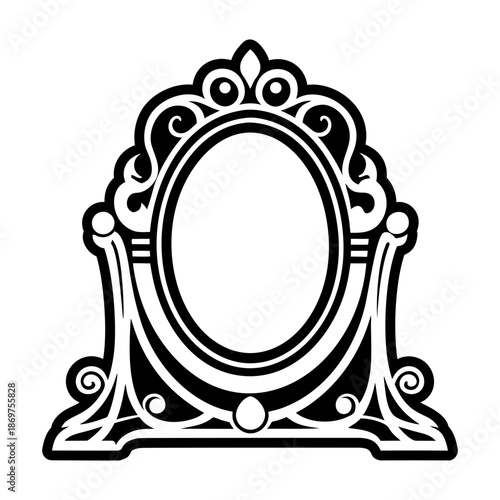 Glyph Style Antique Mask Logos 
