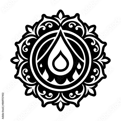 Glyph Style Baroque Logos