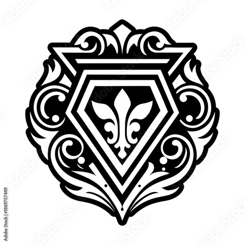 Glyph Style Baroque Logos