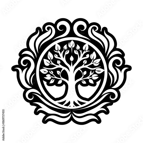 Glyph Style Baroque Logos