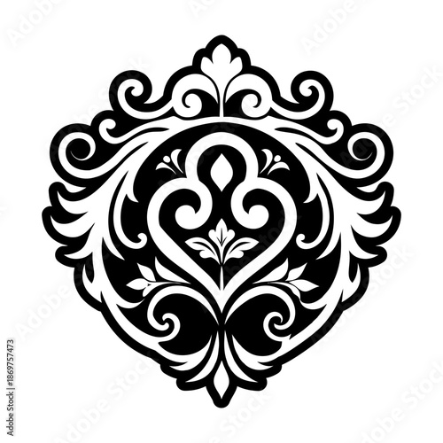 Glyph Style Baroque Logos