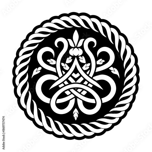 Glyph Style Baroque Logos