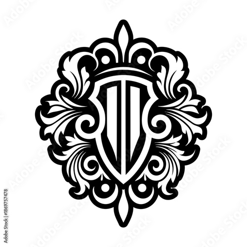 Glyph Style Baroque Logos
