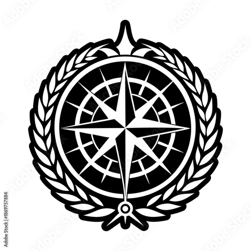 Compass Glyph Style Symbols
