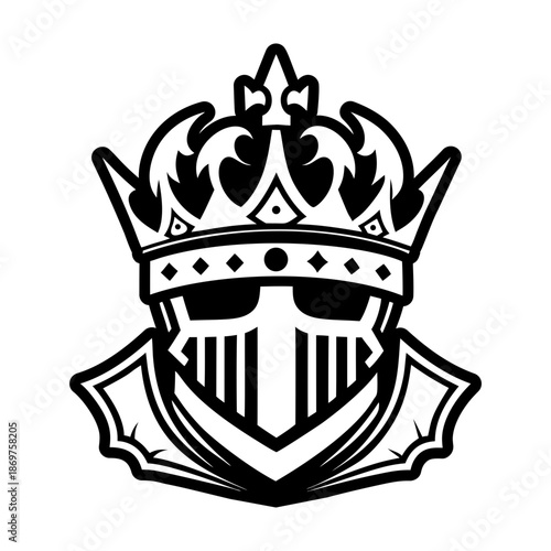 Crown Glyph Style Icons 