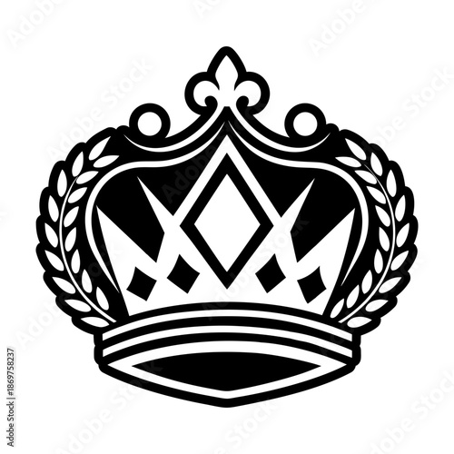 Crown Glyph Style Logos