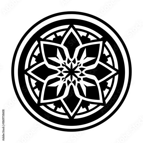 Medallion Glyph Style Logos