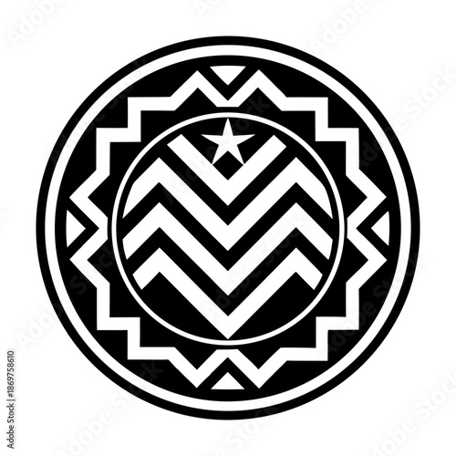 Medallion Glyph Style Logos