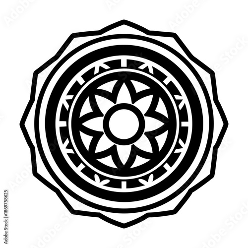 Medallion Glyph Style Logos