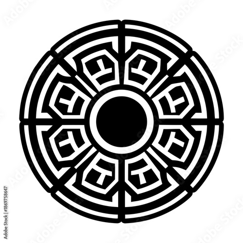 Medallion Glyph Style Logos