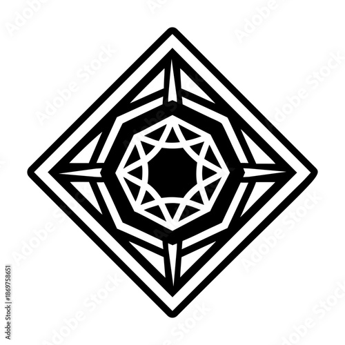 Medallion Glyph Style Logos