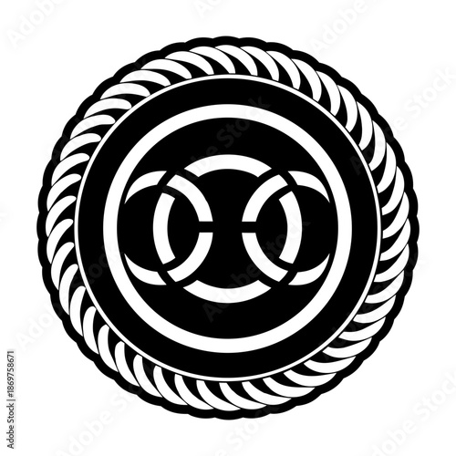Medallion Glyph Style Logos