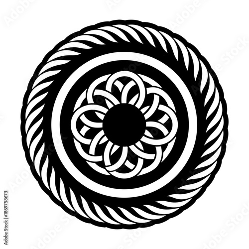 Medallion Glyph Style Logos