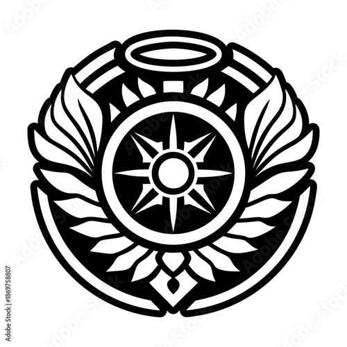 Medallion Glyph Style Symbols