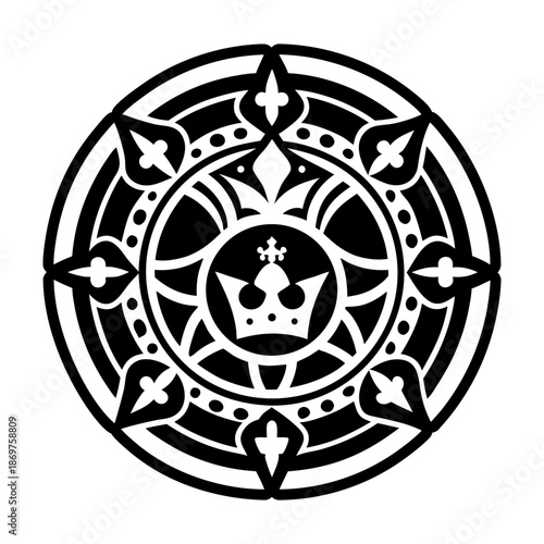 Medallion Glyph Style Symbols