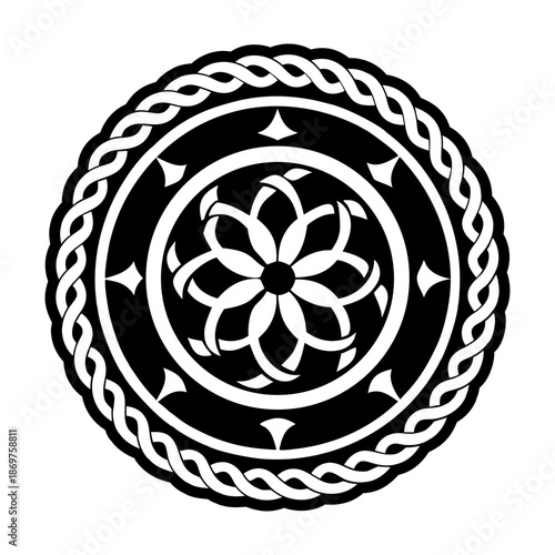 Medallion Glyph Style Symbols