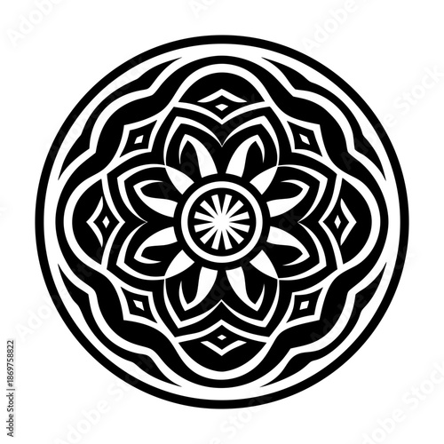 Medallion Glyph Style Symbols