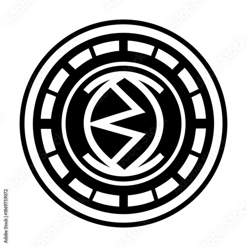  Medallion Glyph Style Icon