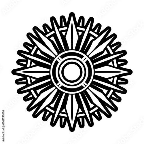  Medallion Glyph Style Icon