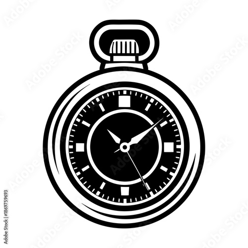 Pocket Watch Glyph Style Symbols