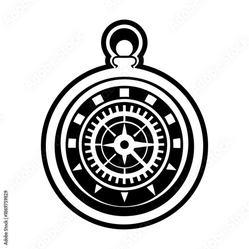 Pocket Watch Glyph Style Icons