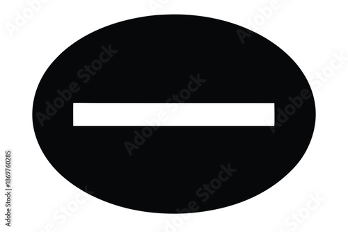 minus icon silhouette vector