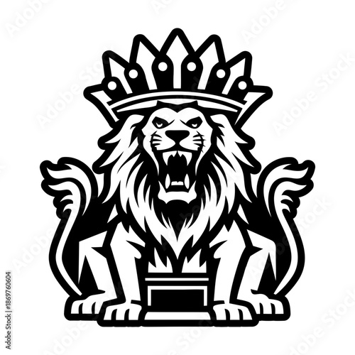 Glyph Style Royalty Logo