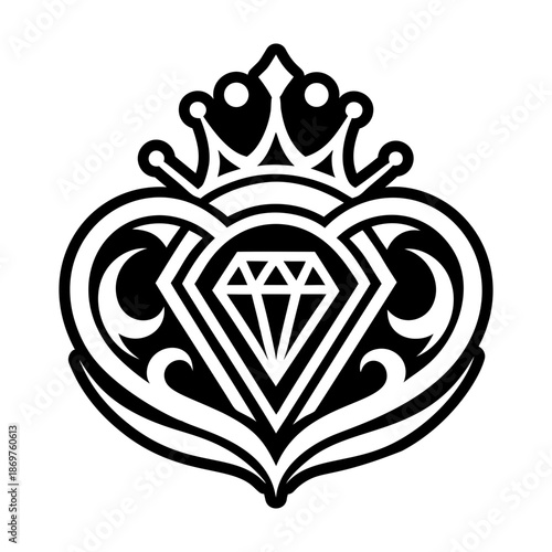 Glyph Style Royalty Logo