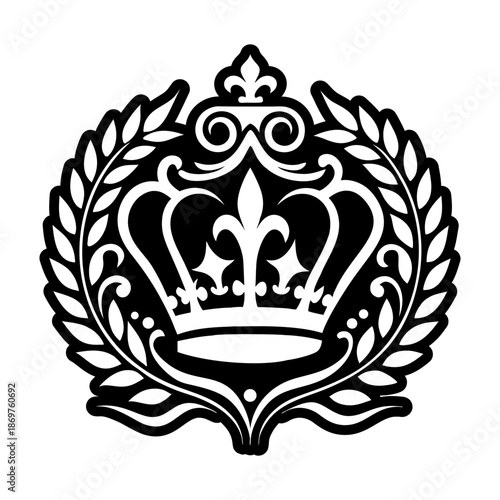 Glyph Style Royalty Icon
