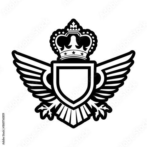  Glyph Style Shield Logos 
