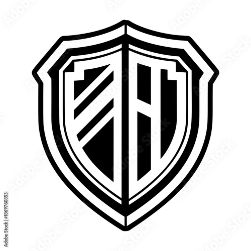 Glyph Style Shield Symbols