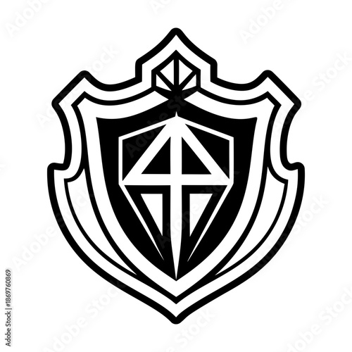 Glyph Style Shield Symbols