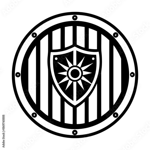 Glyph Style Shield Symbols