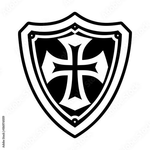  Glyph Style Shield Icons 
