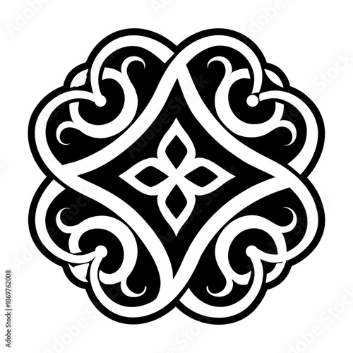 Set of Glyph Style Victorian Symbols

