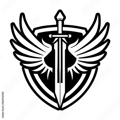 Glyph Style Ancient Sword Symbols 
