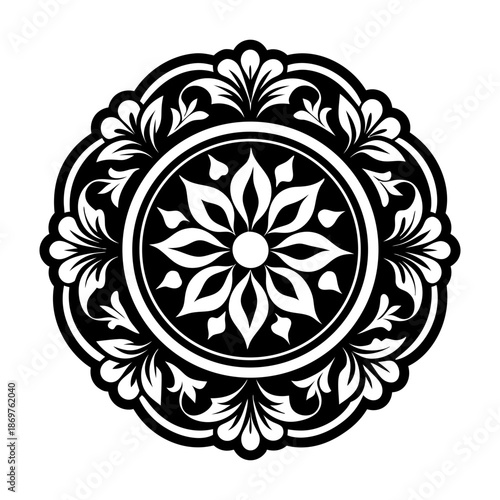 Glyph Style Victorian Icon