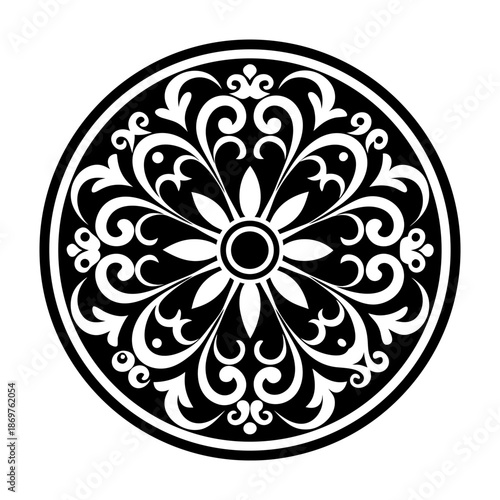 Glyph Style Victorian Icon