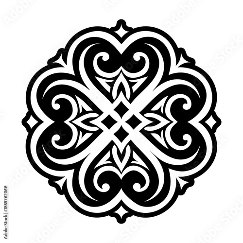 Glyph Style Victorian Icon