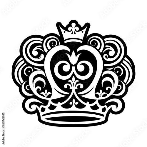 Glyph Style Victorian Icon