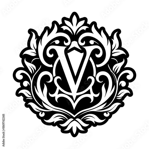 Glyph Style Victorian Logos