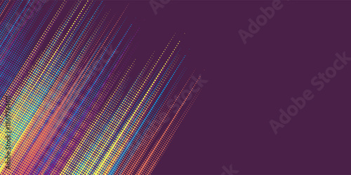Layout design with dynamic shapes rainbow Sport. Technology innovation concept vector background