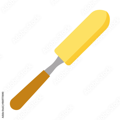 trowel isolated on white background