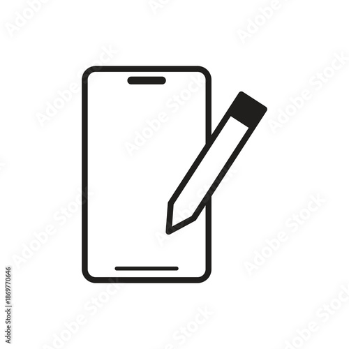 Mobile Phone with Digital Stylus Glyph