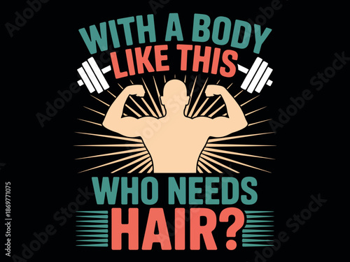 Funny Gym Quote Graphic Design