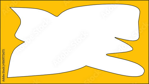 Abstract expressive modern form vector for background, poster, branding, and creative layouts