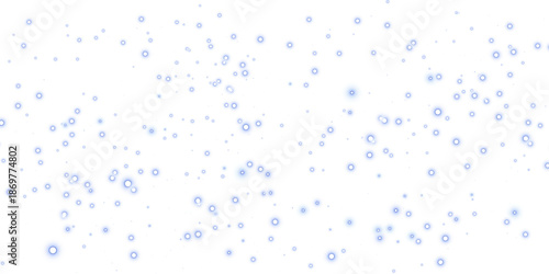 Blue sparks and dust stars, glow flare light effect. Abstract particles. Vector illustration.	
